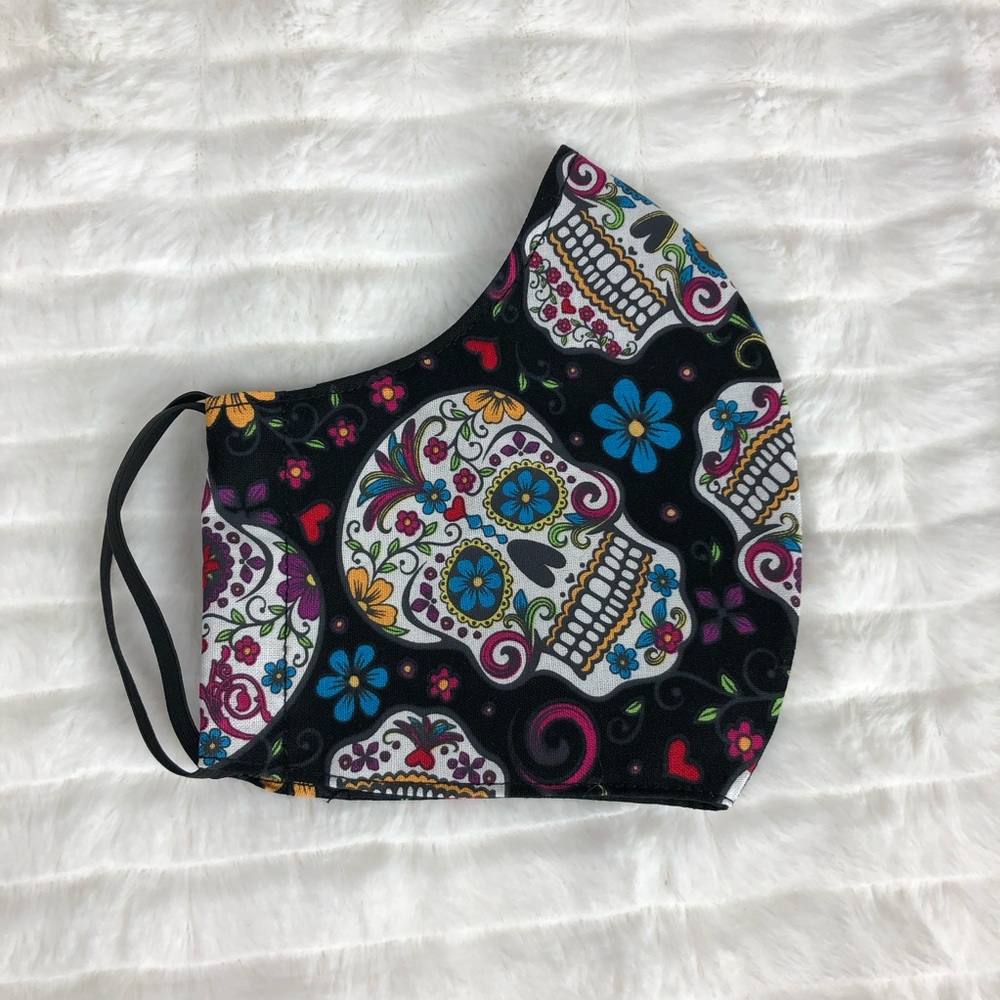 Sugar Skull, Day of the Dead, Face Mask